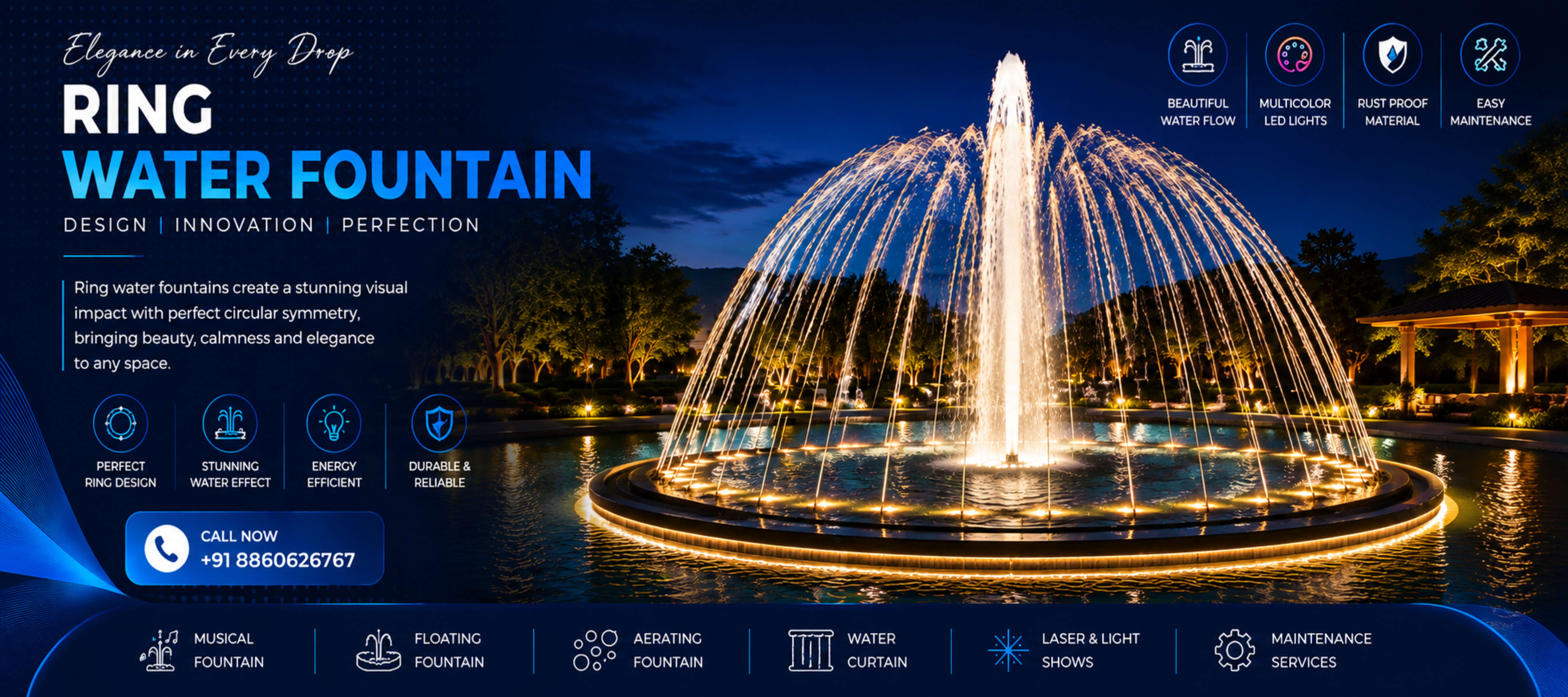 Garden Water Fountain